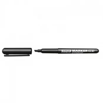 Püsimarker Stanger M141, must tint, 1–3 mm otsik