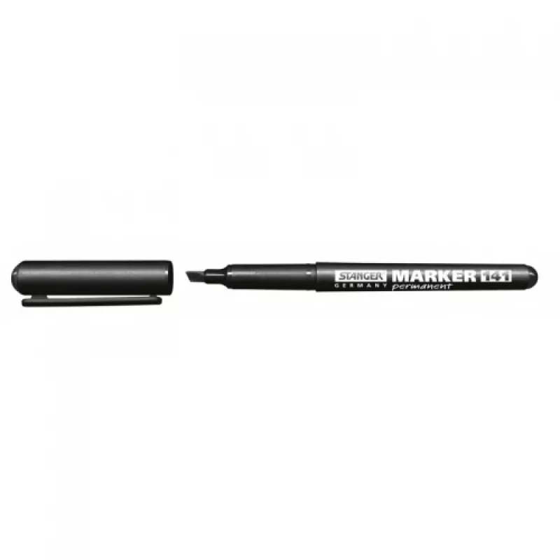 Püsimarker Stanger M141, must tint, 1–3 mm otsik