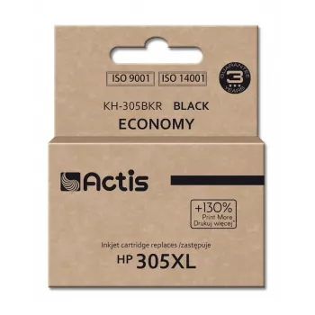 Actis KH-305BKR tint (asendus HP 305XL 3YM62A; Standard; 20 ml; must)