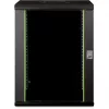 Seinale paigaldatav kapp Digitus DN-19 16-U-SW