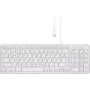Perixx PERIBOARD-213 DE W USB-klaviatuur, saksa, QWERTZ valge (11960)