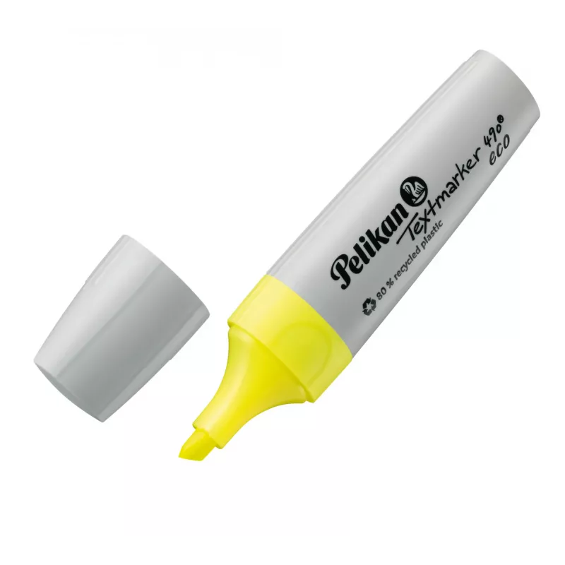 Marker Pelikan Textmarker 490 eco 4 tk Meislitera Roheline Oranž Roosa Kollane