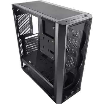 RAIJINTEK PONOS TG4 - Lauaarvuti - PC - SPCC - Must - ATX - EATX - EEB - micro ATX - Mini-ATX - Mängimine