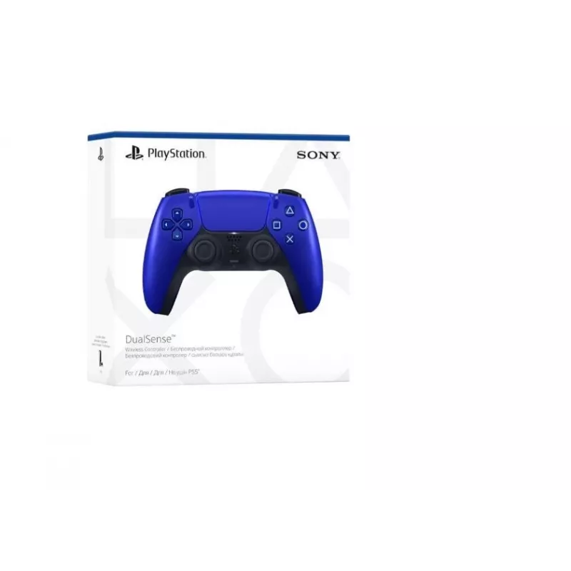 Juhtmevaba mängupult Sony DualSense — koobalt sinine, PlayStation 5-le, sisseehitatud liitiumioonaku, liikumisandur, haptiline tagasiside, 3,5 mm pesa