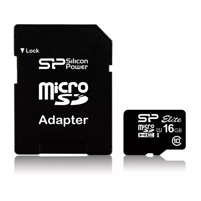 Silicon Power Elite mälukaart 16 GB MicroSDHC Class 10 UHS-I