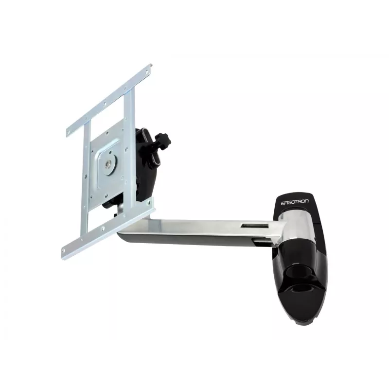 Ergotron LX HD seinal kinnitatav pöördvars - Paigalduskomplekt (pöördvars, nupp) telerile (kallutus- ja pöördefunktsiooniga) - Alumiinium - Ekraani suurus: kuni 106,7 cm (kuni 106,70cm (42)) - paigaldusriistvara