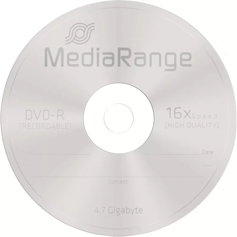 MediaRange MR442 tühi DVD 4.7 GB DVD-R 100 tk