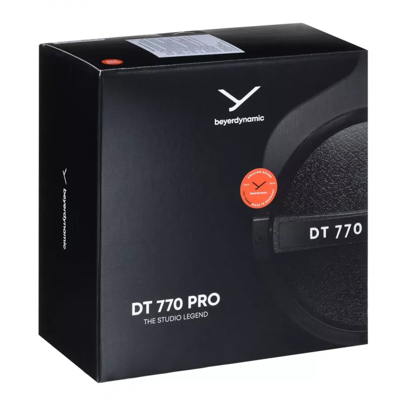 Beyerdynamic DT 770 PRO Kõrvaklapid Juhtmega peavõru Muusika Must