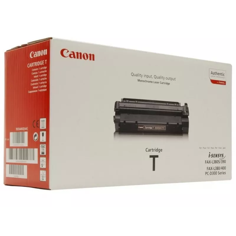 Canon Toner T toonerikassett 1 tk originaal must