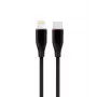 Lightning-kaabel GEMBIRD CC-USB2S-CM8PM-1.5M-BK, 1,5 m