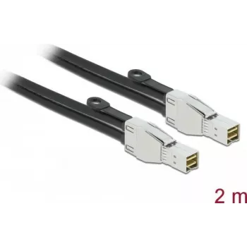 PCI Express kaabel DeLOCK Mini SAS HD SFF-8674 to SFF-8674 2 m