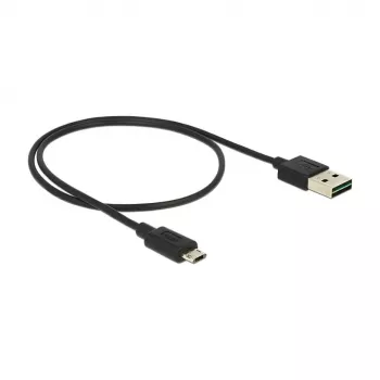 USB-kaabel DeLOCK 83845 USB 2.0 0,5 m USB A Micro-USB B must