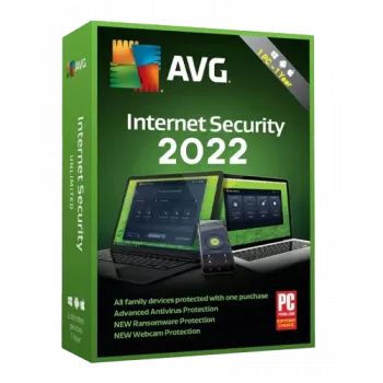 AVG Internet Security | 1 arvuti | 1 aasta (ainult Windows)