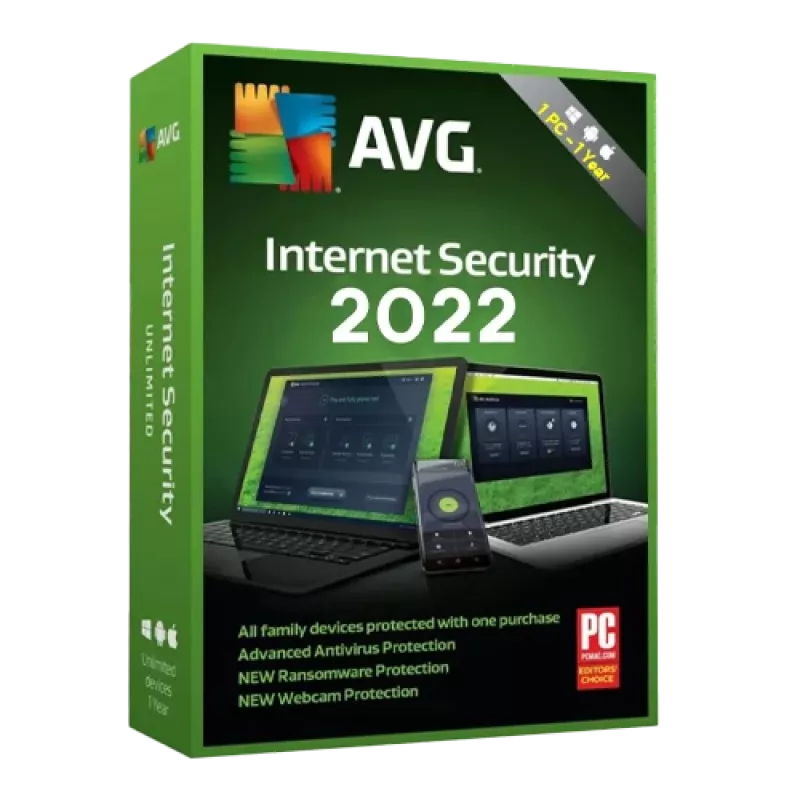 AVG Internet Security | 1 arvuti | 1 aasta (ainult Windows)