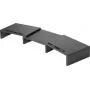 SpeaKa Professional SP-9472624 Monitorialus kahele monitorile kuni 32 inch, 20kg, Must (SP-9472624)