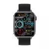 Smartwatch Colmi P80 must — randmel kantav, värvilise ekraaniga, tervise- ja aktiivsuse jälgimine