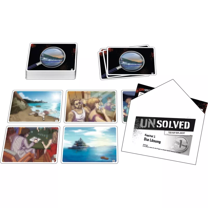Unsolved - Tod to der Jacht, puslemäng