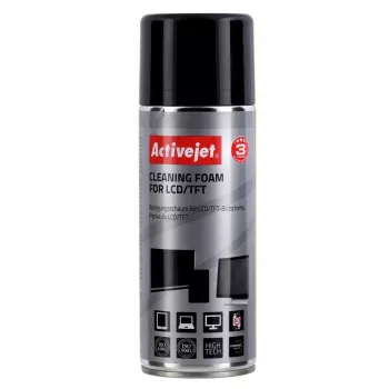 Seadmete puhastusvaht ActiveJet AOC-105, pihustatav purk 400 ml LCD/LED/Plasma ekraanidele ja plastikule