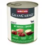 Märg koeratoit animonda GranCarno Adult — hirveliha ja õun, 800 g purk, 10,5% valku, 5% rasva, 79% niiskust