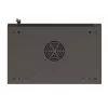 Seinale paigaldatav rack-kapp LANBERG WF03-5304-10B 19 tolli 4U must, klaasuks