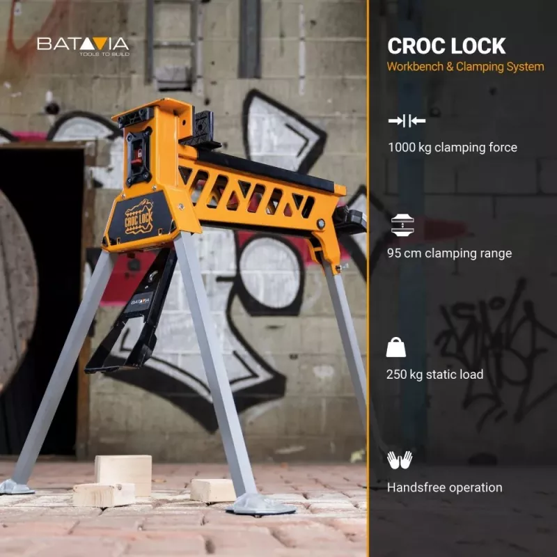Batavia B.V. | Croc Lock tööpink ja kinnitusjaam