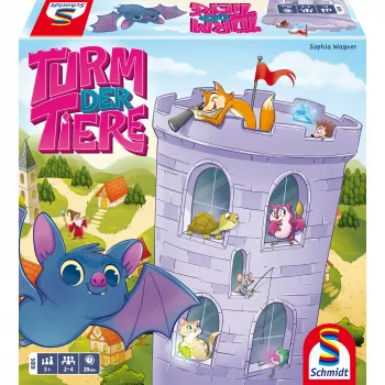 Schmidt Spiele Turm der Tiere, lauamäng
