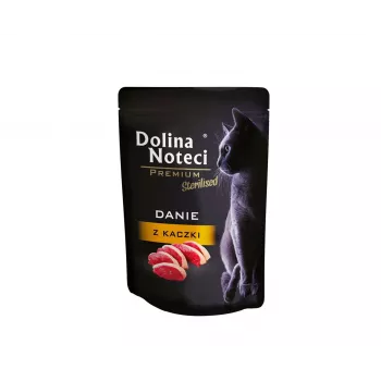 Dolina Noteci Premium Sterilised Duck roog - märgtoit steriliseeritud kassidele - 85g