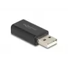 DeLOCK kaabli soovahetaja USB 2.0 Type-A 3,5 mm 4 kontakti must 68001