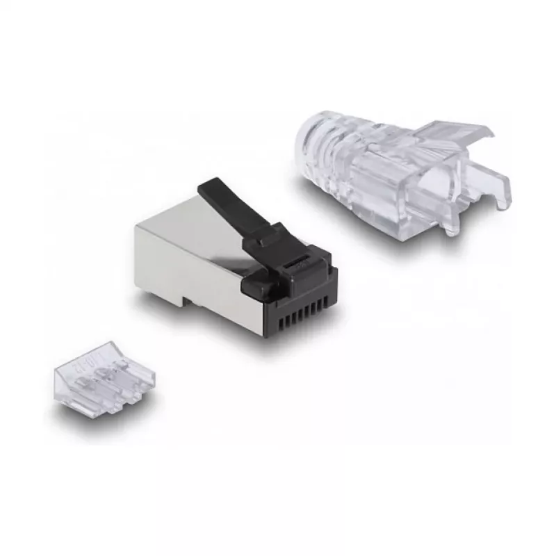 DeLOCK RJ45 moodulpistik Cat.6 50 tk komplekt töökindla riiviga