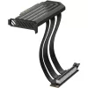 PCIe 5.0 Hyper Riser, pikenduskaabel must, 20 cm