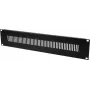 Esipaneel Omnitronic ZL-19 sw 2HE — raami esipaneel, must, 2U (mudel 30100628)