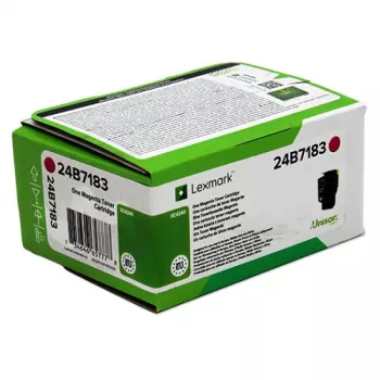 Lexmarki tooner 24B7183 kassett 1 tk originaal magenta