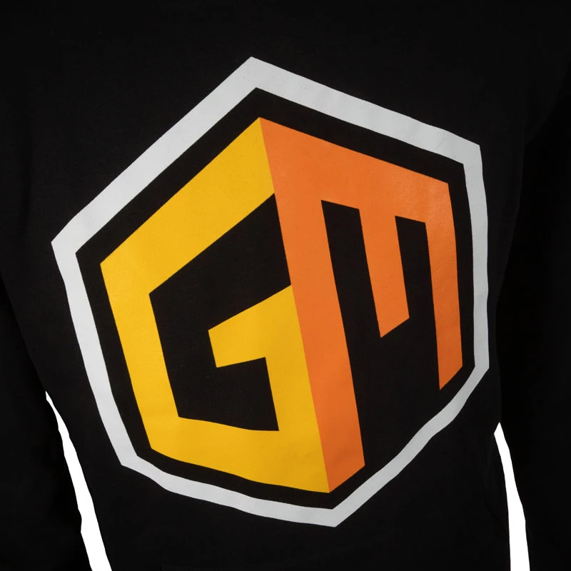 Global Mastersi kapuutsiga pusa GM Logo - must (XL)