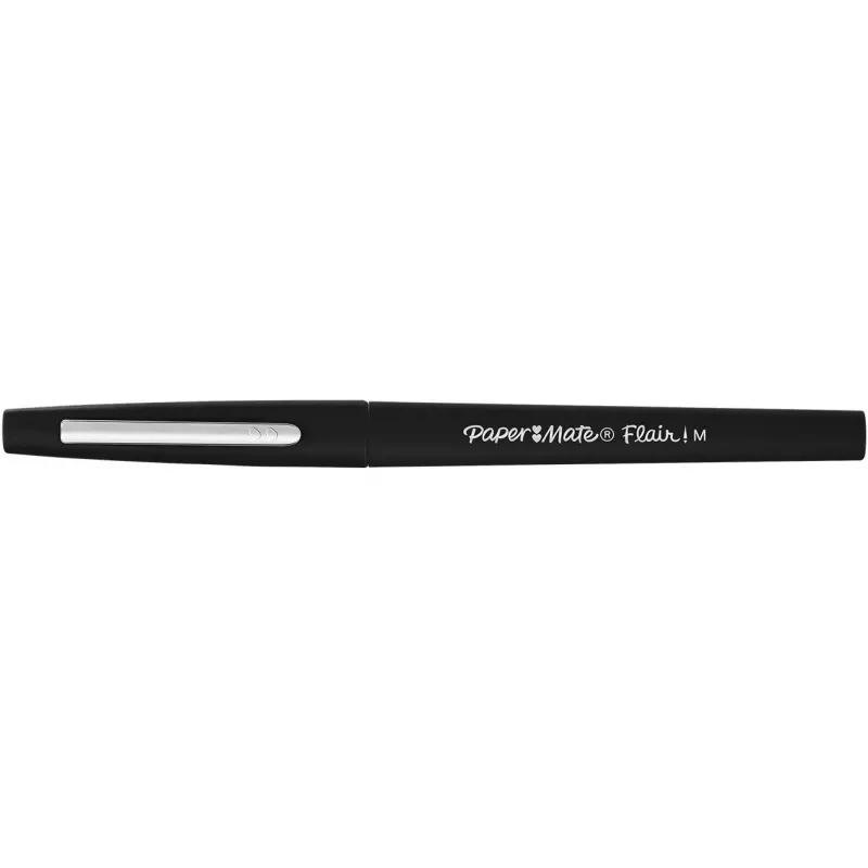 Papermate Flair Originaal viltpliiats Keskmine Must 2 tk