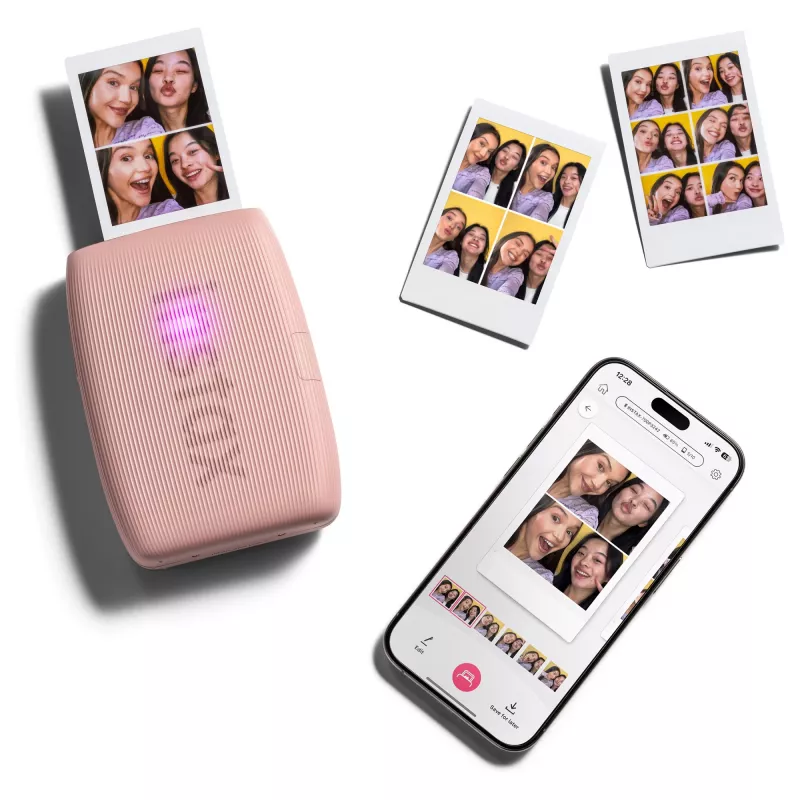 Fotoprinter Fujifilm Instax Mini Link 3 roosa Bluetooth kaasaskantav kiirprinter