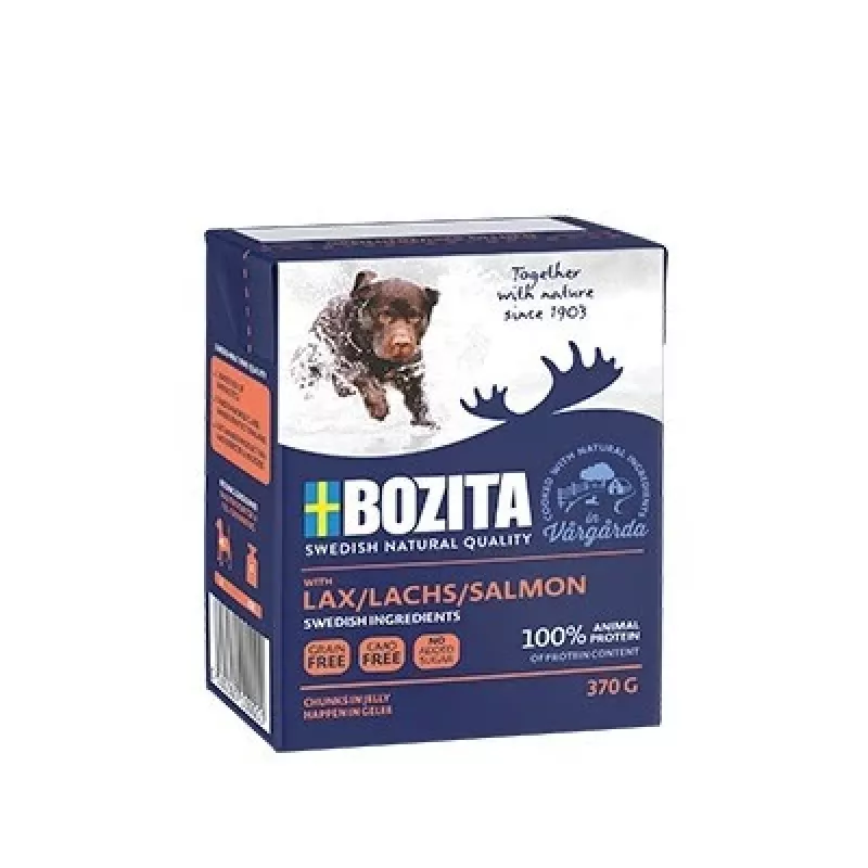 Bozita 00004260 koerte märgtoit lõhe täiskasvanud koerale 370 g