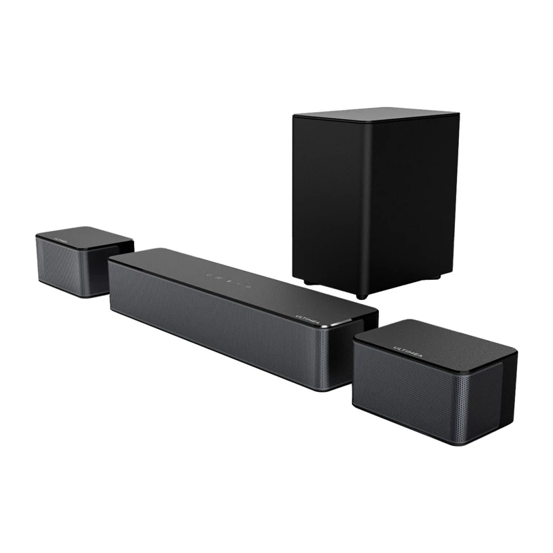 Soundbar Ultimea Poseidon D50 — mudel U2500, kompaktne kodune helikõlar teleri ja muusika jaoks