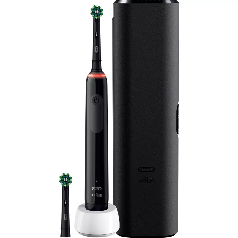 Oral-B Pro 3 3500 täiskasvanute pöörlev hambahari Must
