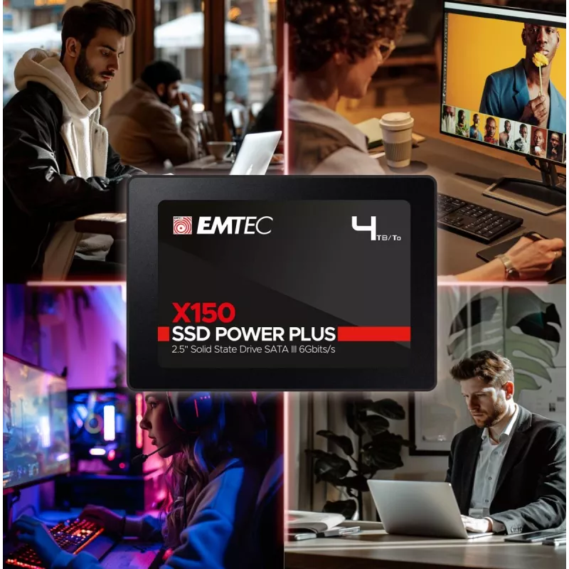 SSD-ketas Emtec 240GB 2,5-tolline SATA X150 ECSSD240GX150