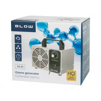 Osoonigeneraator BLOW oz-01 — 60 000 mg/h väljund, 120 W võimsus