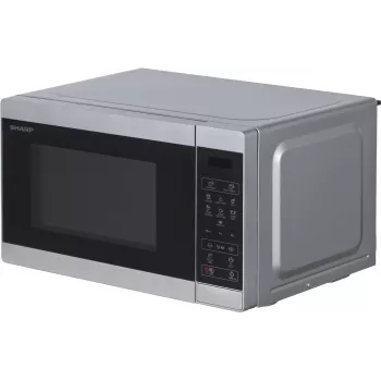 Sharp YC-MS02E-S mikrolaineahi Hõbedane Individuaalne mikrolaineahi Tööpinnale 20 L 800 W