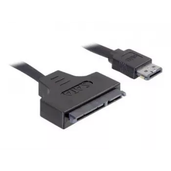 SATA kaabel DeLOCK ESATAP-100 0,5 m Must