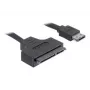 SATA kaabel DeLOCK ESATAP-100 0,5 m Must