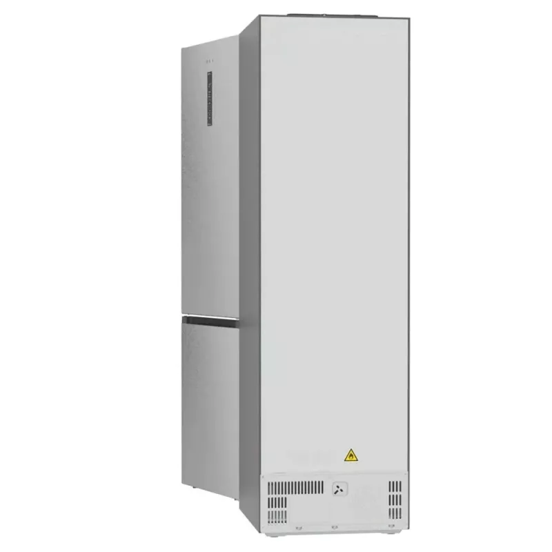 Külmik-sügavkülmik Gorenje NRB620E61X4WFE, eraldiseisev, roostevaba teras, kogumaht 413 L, sügavkülmik all 130 L, NoFrost, LED-ekraan