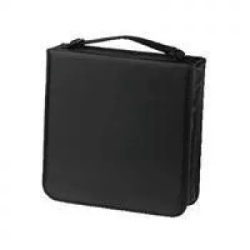 Hama CD Wallet Nylon 208, must 208 plaati