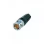 Neutrik NBNC75BDD6 juhtmepistik BNC alumiiniumist - must (NBNC75BDD6)