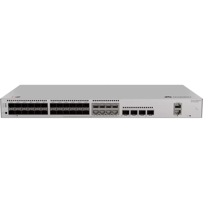 Huawei S310-24ST4X optiline lüliti, 8x Combo ETH, 4x SFP+ 24x SFP (8x Combo ETH), 4x SFP+