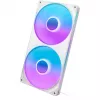 Ventilaator NZXT RF-U28HF-W1 140mm 2000 RPM 98.61 CFM Valge