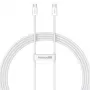 Baseus Superior USB C to USB C andmekaabel 2 m 30 W valge