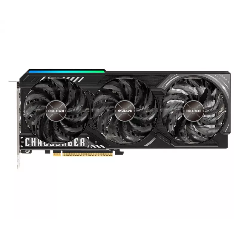 Videokaart ASRock Challenger Radeon RX 9070 XT — 16 GB GDDR6, 256-bit, PCIe 5.0, 3-ventilaatoriga aktiivjahutus